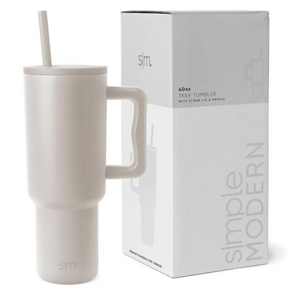 Simple Modern 40 oz Tumbler with Handle and Straw 