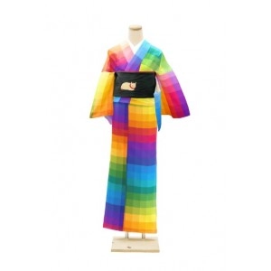  Rainbow Colour Chart Kimono – Gofukuyasan 