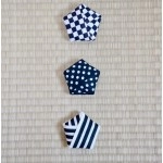 Design Cotton Koshi Himo Kimono Tie - Check, Stripe, Polka Dot