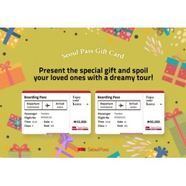 [Gift Card] [Free Delivery] Korea Travel Gift Card 10,000 won/50,000 won