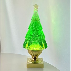 Sparkling Christmass Tree Music Box