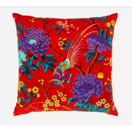Elysian Paradise Velvet Cushion