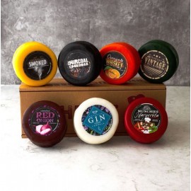 Colourful Rainbow Cheese Gift Box (Box of 7)