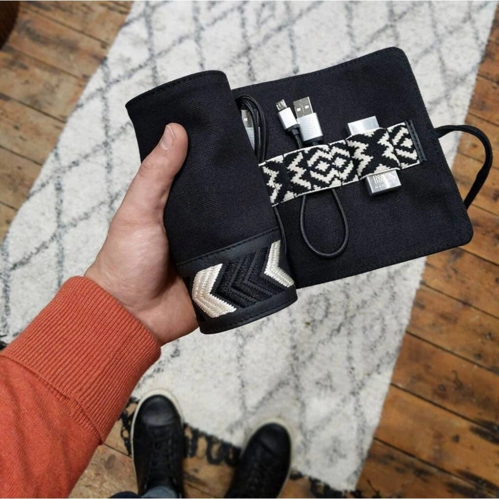 Gaucho Canvas Tech Roll, Black, Optional Access